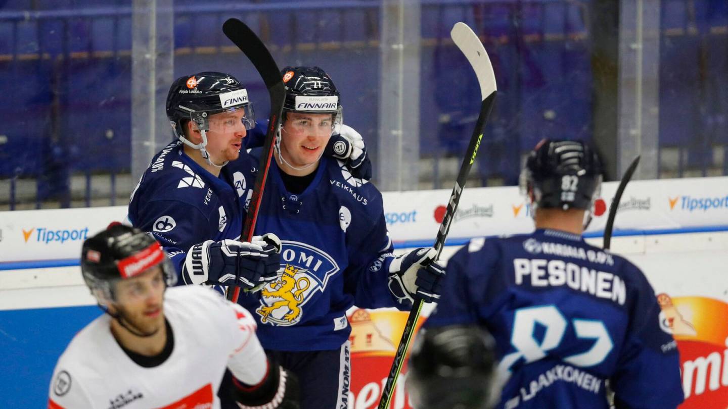 Jääkiekko | Jere Innala osui kahdesti, kun Leijonat löi Itävallan maalein 4–2