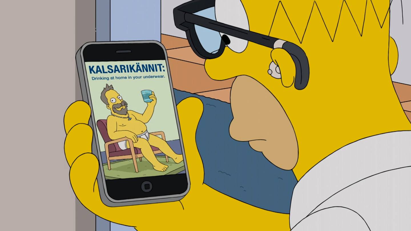 Televisio | Simpsoneista näytetään tänään Suomi-aiheinen jakso
