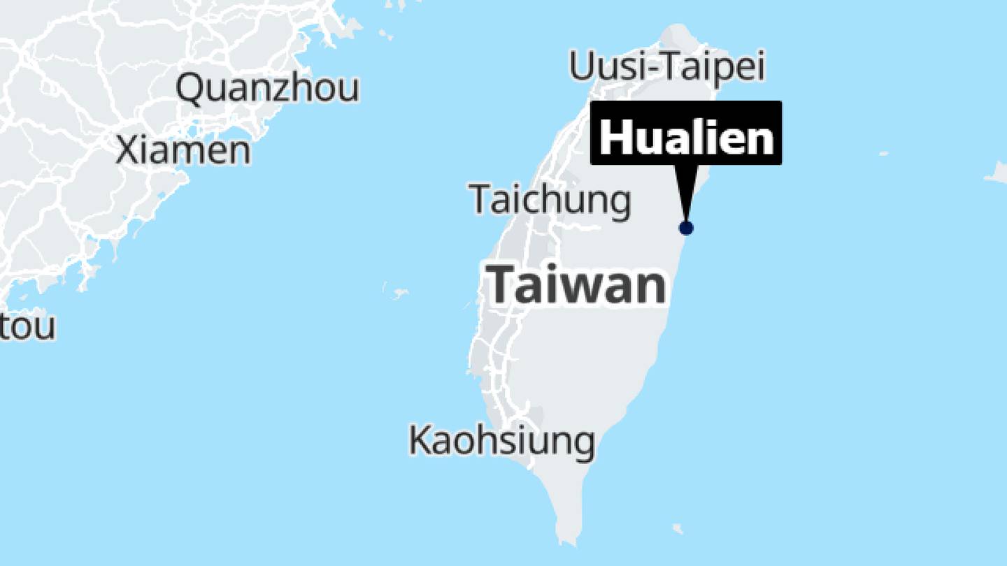 Maanjäristys | Taiwanin itäpuolella voimakas maan­järistys, tsunami­varoitus annettu useassa maassa