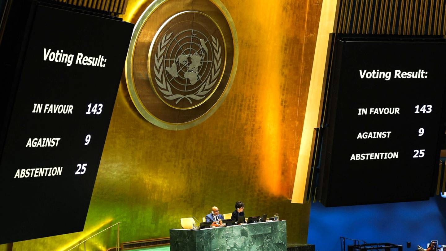 YK | Yleiskokous hyväksyi palestiinalaisille lisä­oikeuksia YK:ssa – Suomi pidättäytyi äänestämästä