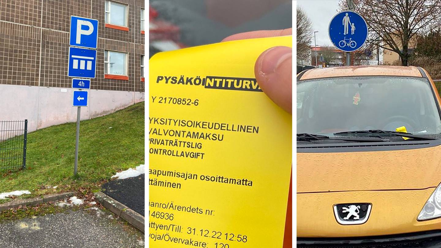 HS Turku | Parkkifirma sooloili alueella, jossa sillä ei ole valtaa – Ohikulkija Matti Hernesaho puuttui peliin