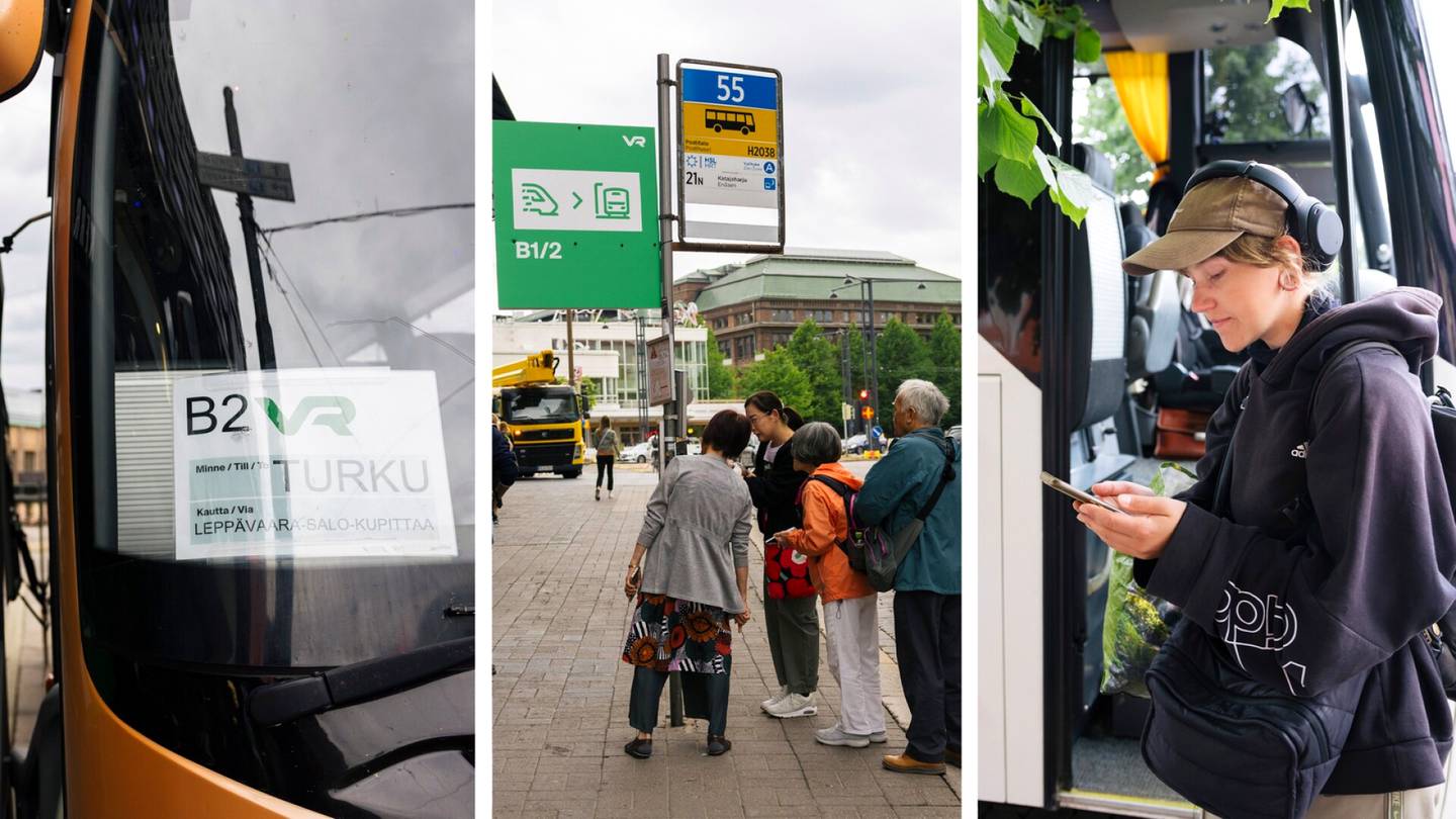 Joukkoliikenne | Turun-junat korvattiin busseilla – matkustajat eivät ymmärrä, mistä ne lähtevät