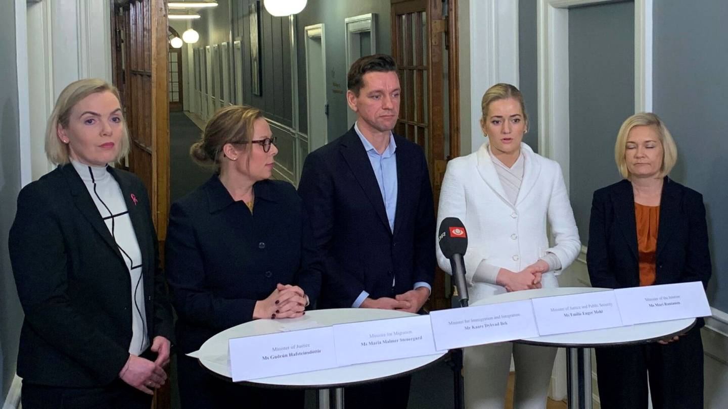 Maahanmuutto | Pohjoismaiden maahan­muutto­ministerit sopivat yhteis­työstä palautuksissa