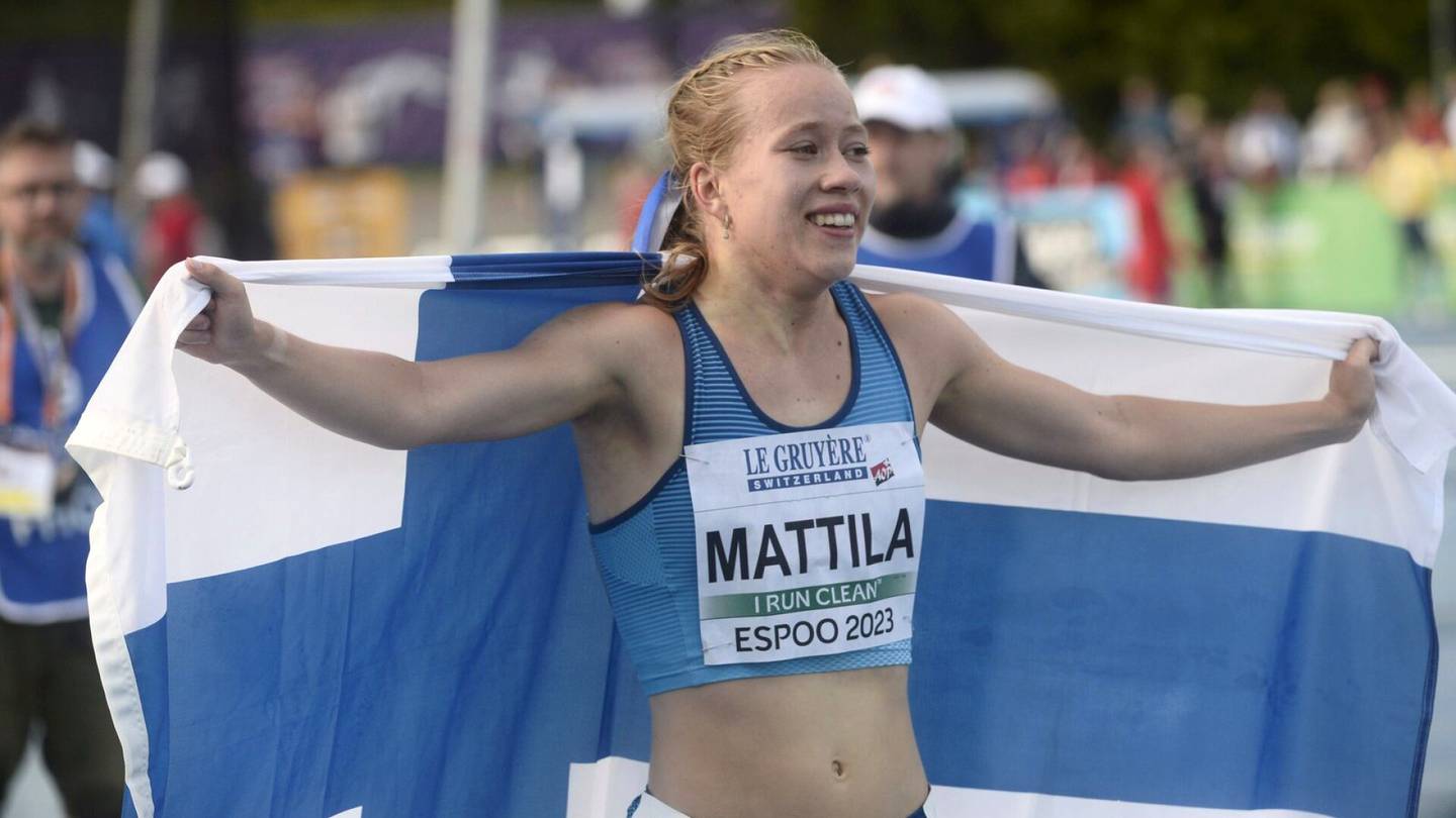 Yleisurheilu | Veera Mattila juoksi yllätyshopean alle 23-vuotiaiden EM-kisoissa: ”En uskaltanut haaveilla mitalista”