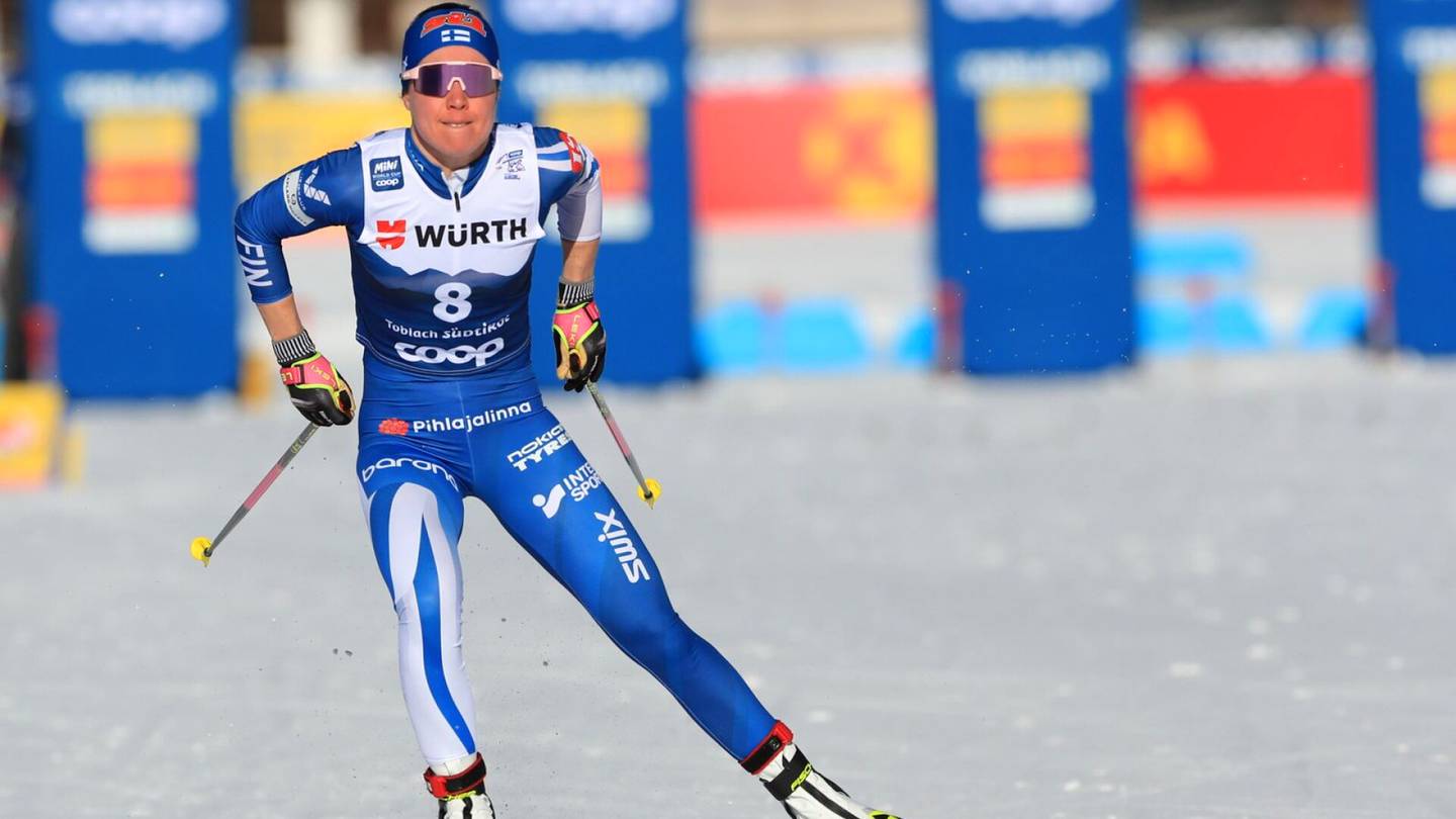 Tour de Ski | Kerttu Niskanen harmitteli juhamietomaista kohtaloaan: ”Hävisin juuri hänelle sen samperin sadasosan”