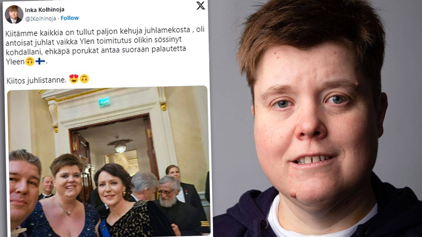 Tasa-arvo | Linnan juhliin kutsuttu Inka-Johanna Kolhinoja suuttui Ylelle – näin tuottaja vastaa