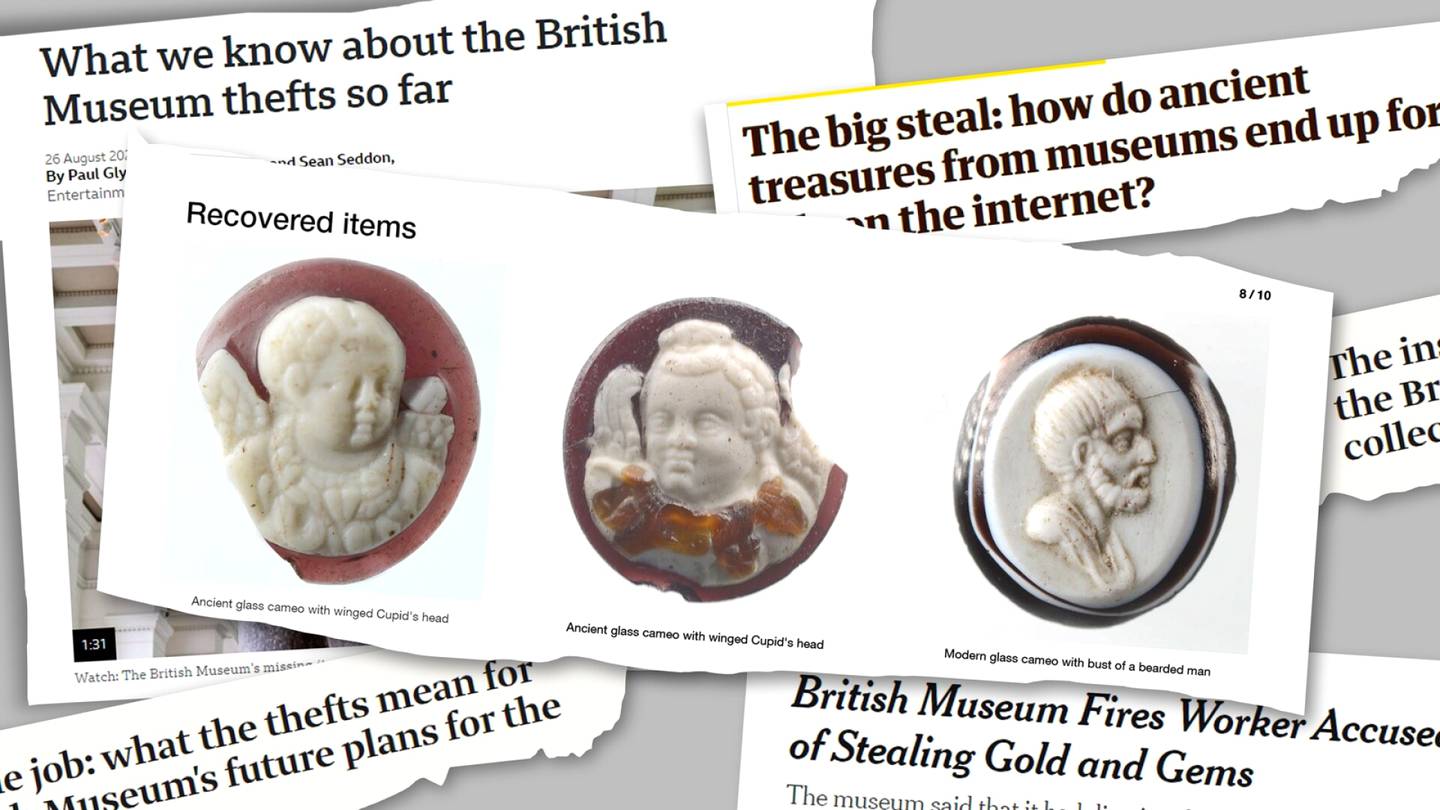 Museot | British Museumista huomattiin viime vuonna kadonneen noin 2 000 museoesinettä – nyt jo lähes puolet varastetuista on löytynyt