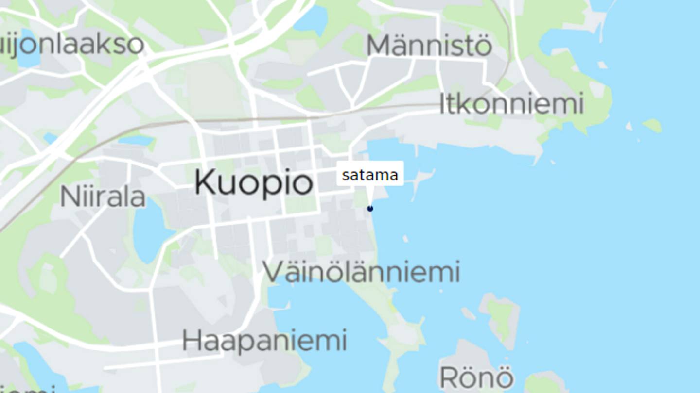 Kuopio | Ravintola­laivaan vuoti hallitsemattomasti vettä, laiva osittain kallistunut