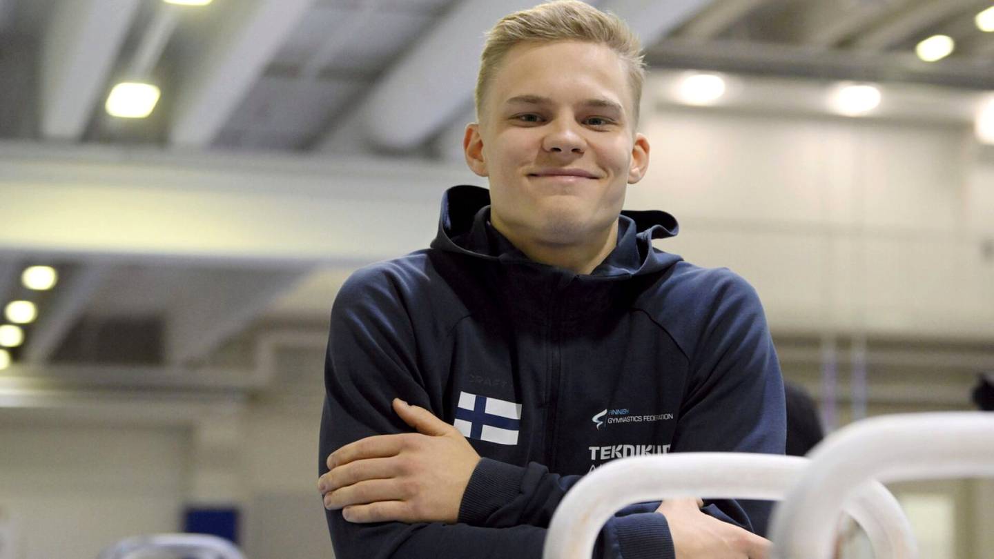 Voimistelu | Robert Kirmes johdatti ennätys­pisteillään Suomen Pohjois-Euroopan mestaruuteen