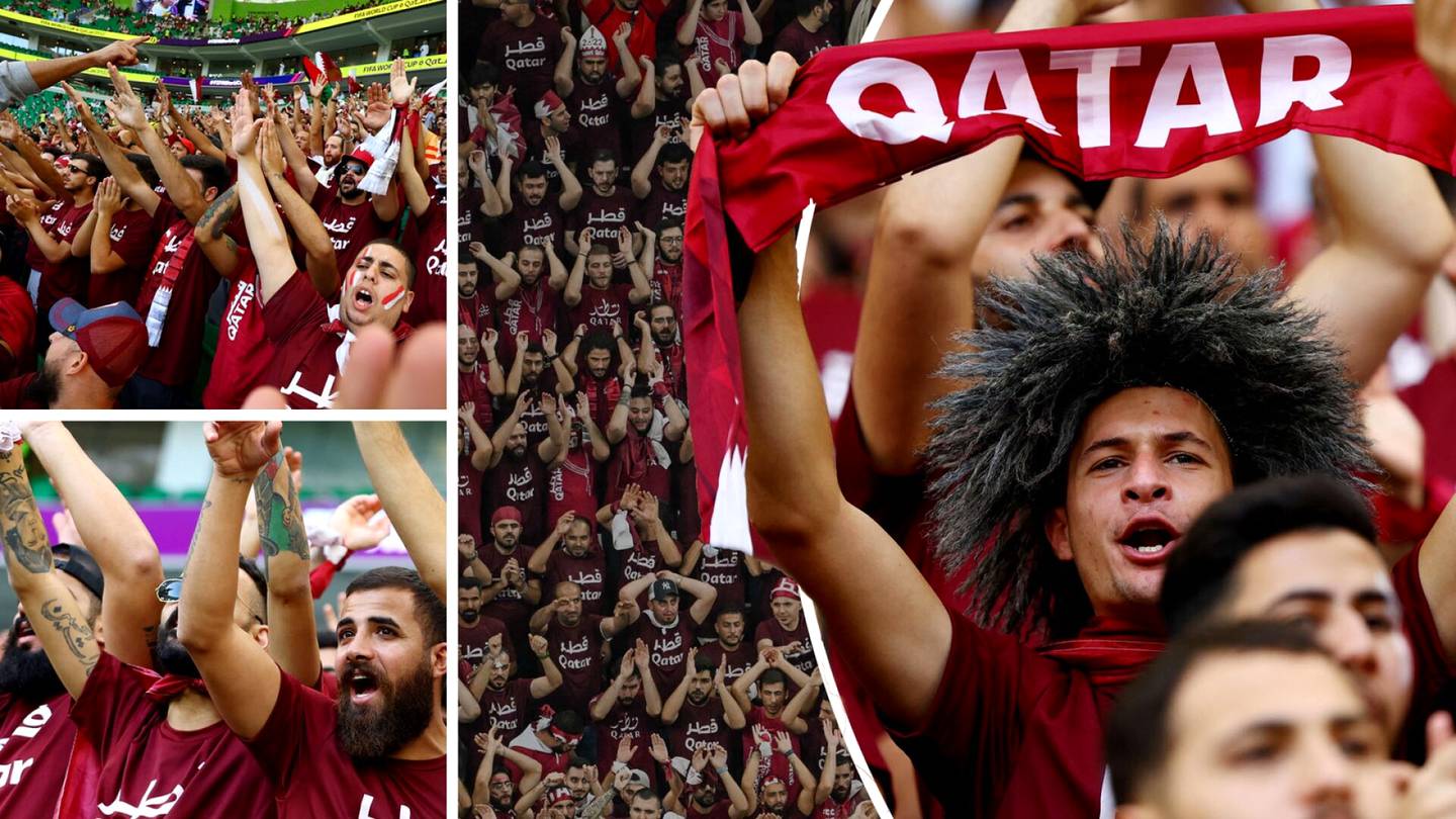 MM-jalkapallo | Qatarin 1 500 hengen fani­ryhmä herätti ihmetystä: tv-kuva paljasti totuuden