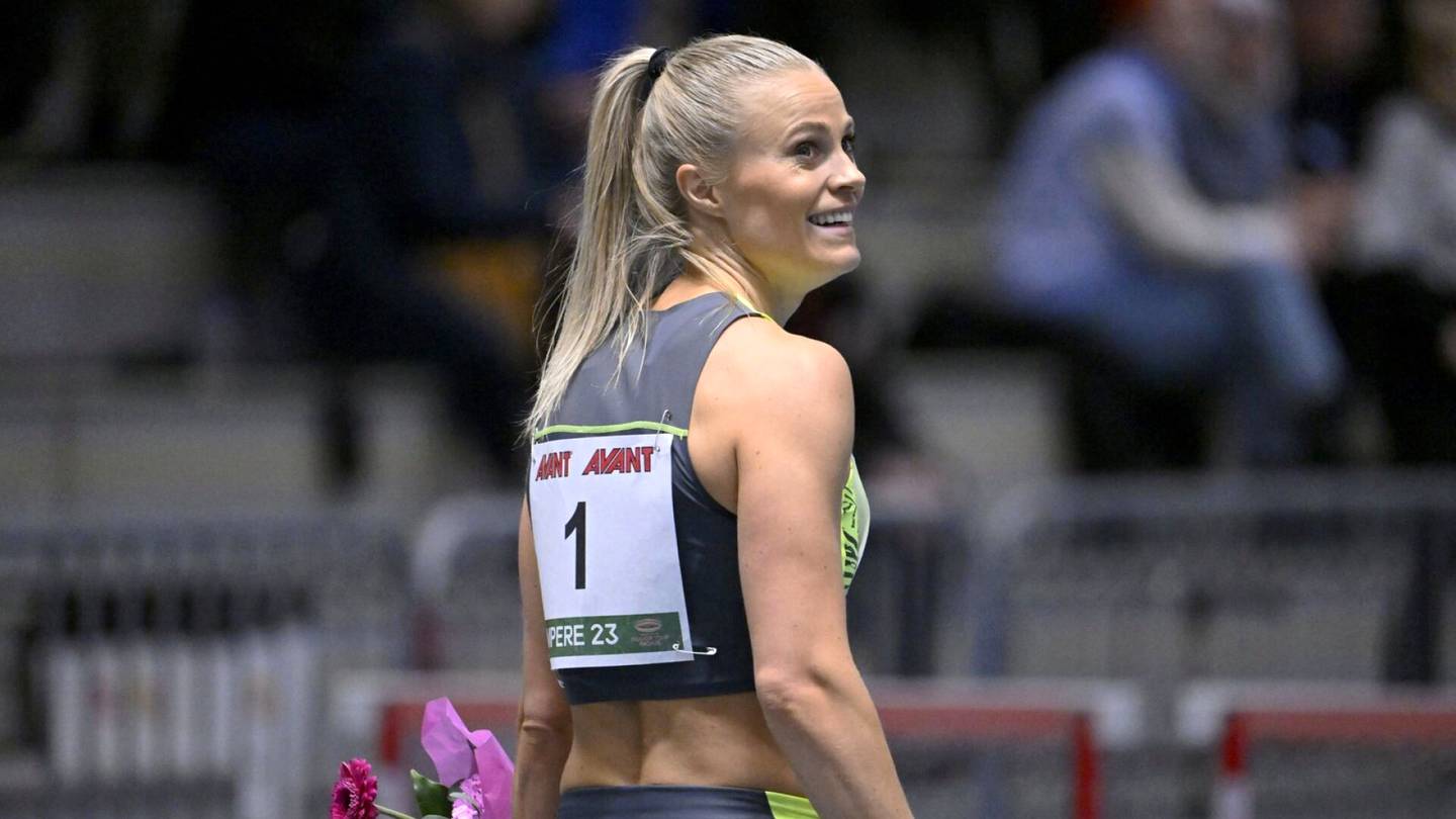 Yleisurheilu | Lotta Harala aitoi lähelle ennätystään Tampereella