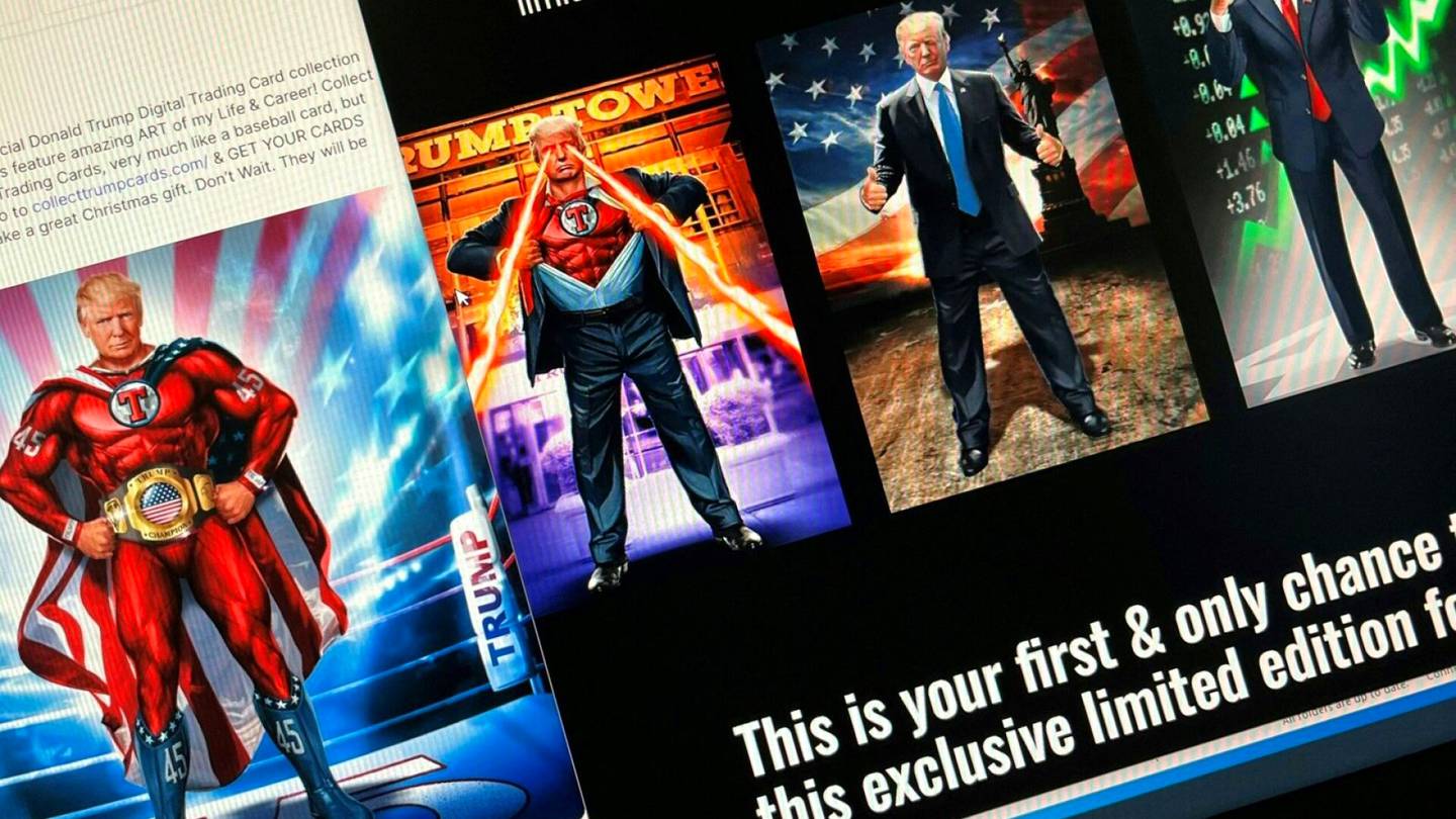 Yhdysvallat | Donald Trumpin ”merkittävälle ilmoitukselle” naureskellaan somessa – poseeraa supermiehenä keräilykorteissa