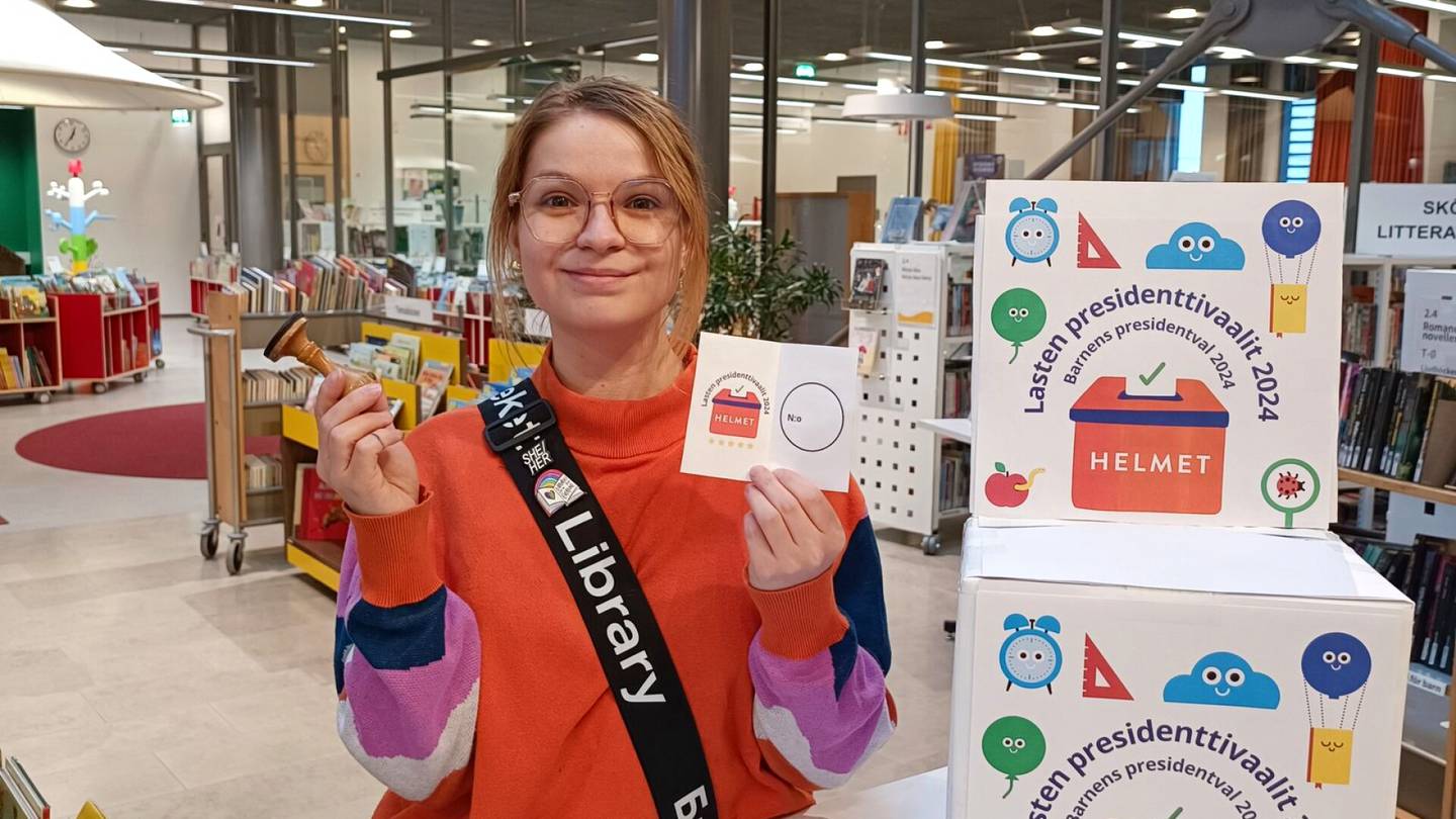 Demokratia | Lasten presidentinvaalit järjestetään kirjastoissa Espoossa