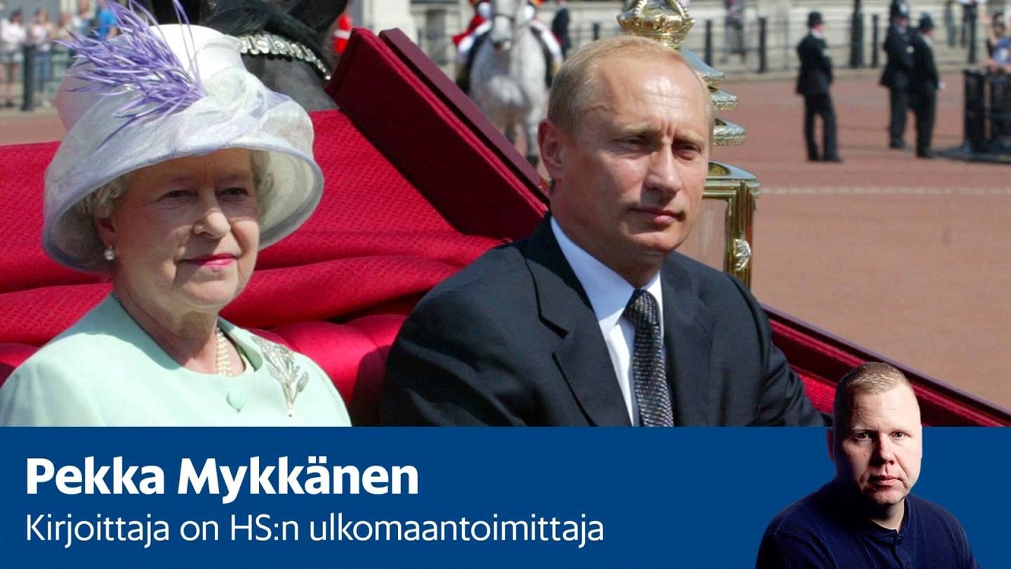 Kommentti | Kuningatar Elisabet ja Putin ovat täydellisiä vasta­kohtia: Toinen hyväksyi historian kierto­kulun arvokkaasti, toista odottaa häpeällinen kujan­juoksu