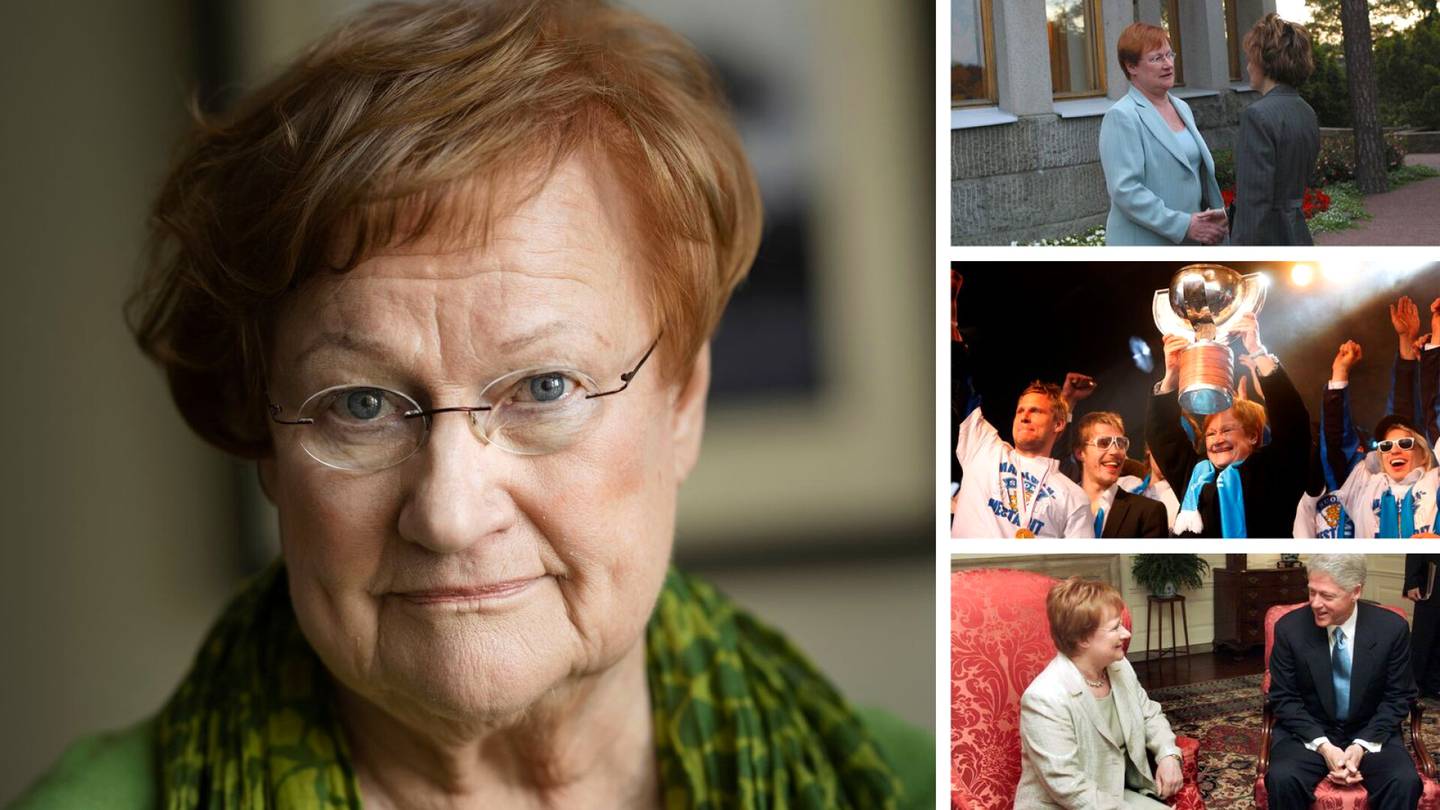 Syntymäpäivät  | Presidentti Tarja Halonen juhlii syntymäpäiväänsä ”piilopirtissä” – Kuvakooste näyttää uran huippuhetket
