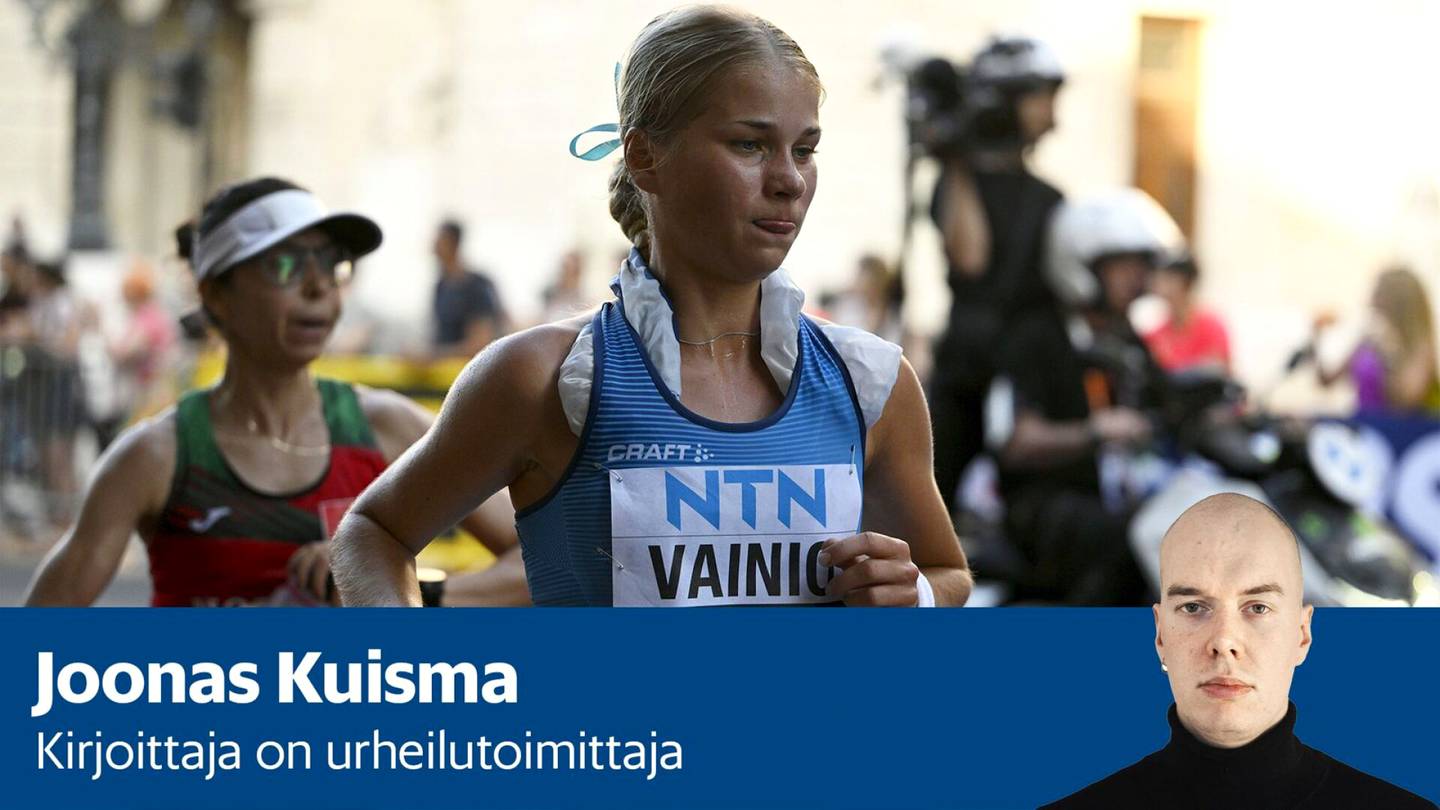 Kommentti | Alisa Vainio on uskomaton urheilija – pieneen ihmiseen tiivistyy suomalaisuus