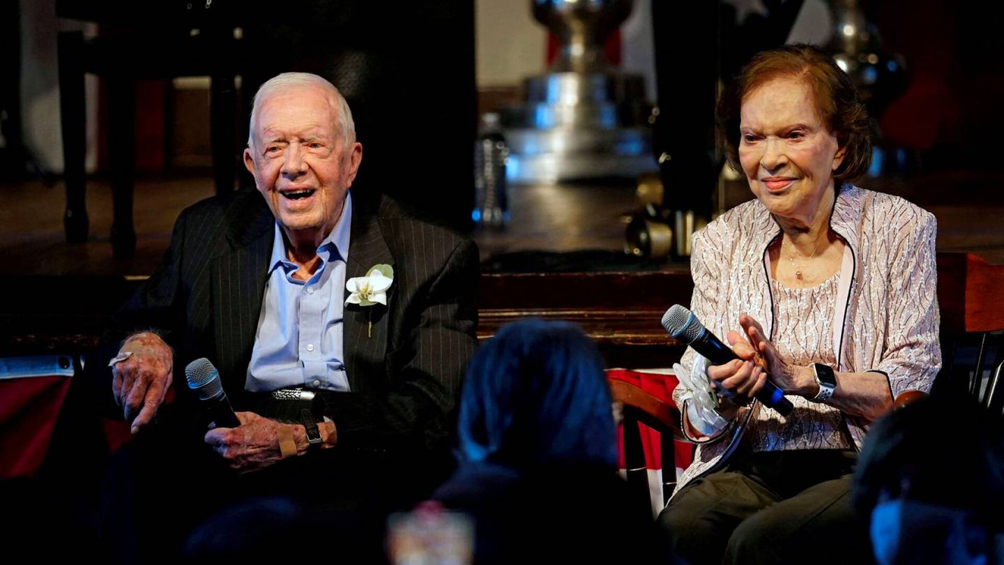 Yhdysvallat | Jimmy Carterin, 99, odotetaan osallistuvan vaimonsa muisto­tilaisuuteen