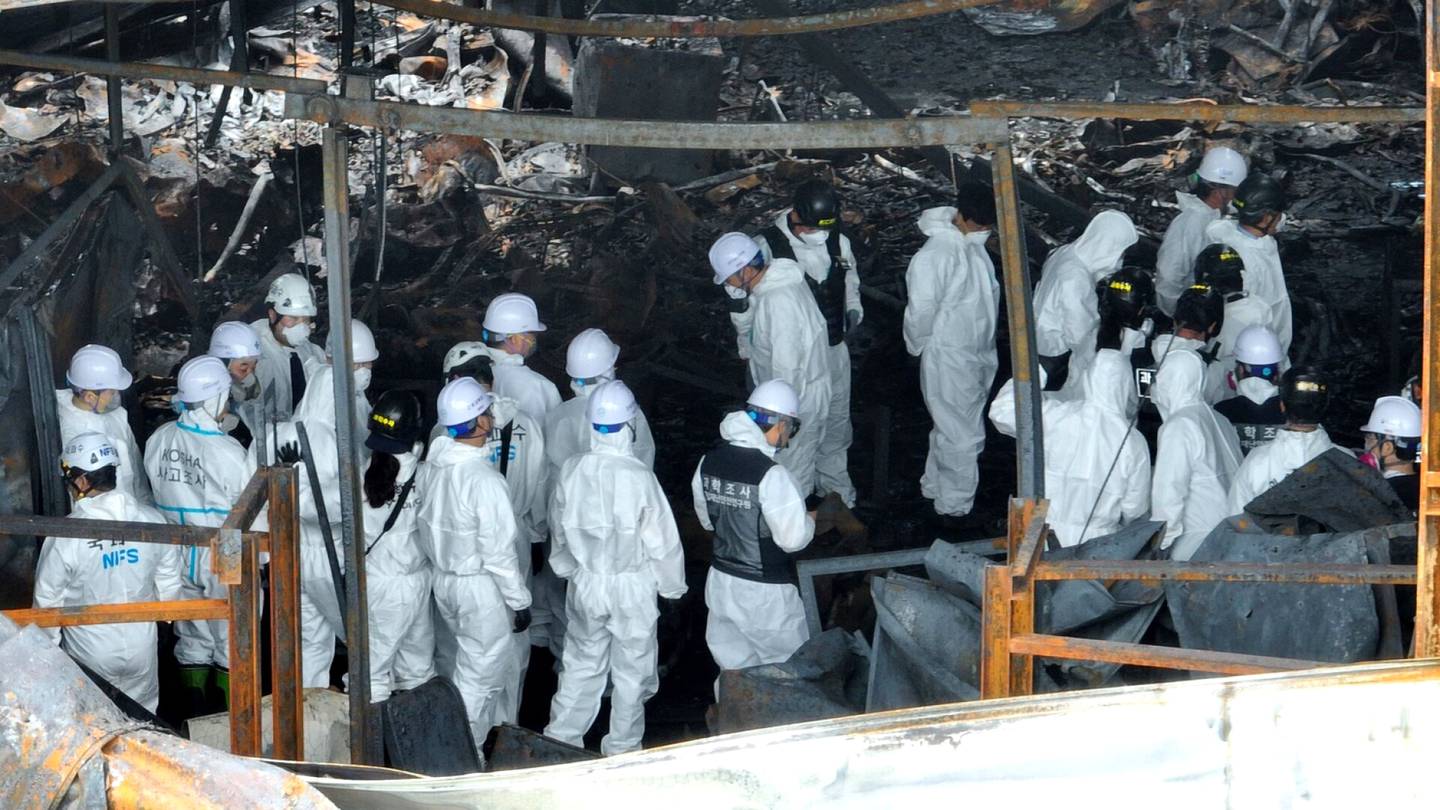 Etelä-Korea | Litiumakkutehtaan räjähdyksessä kuolleita ainakin 23