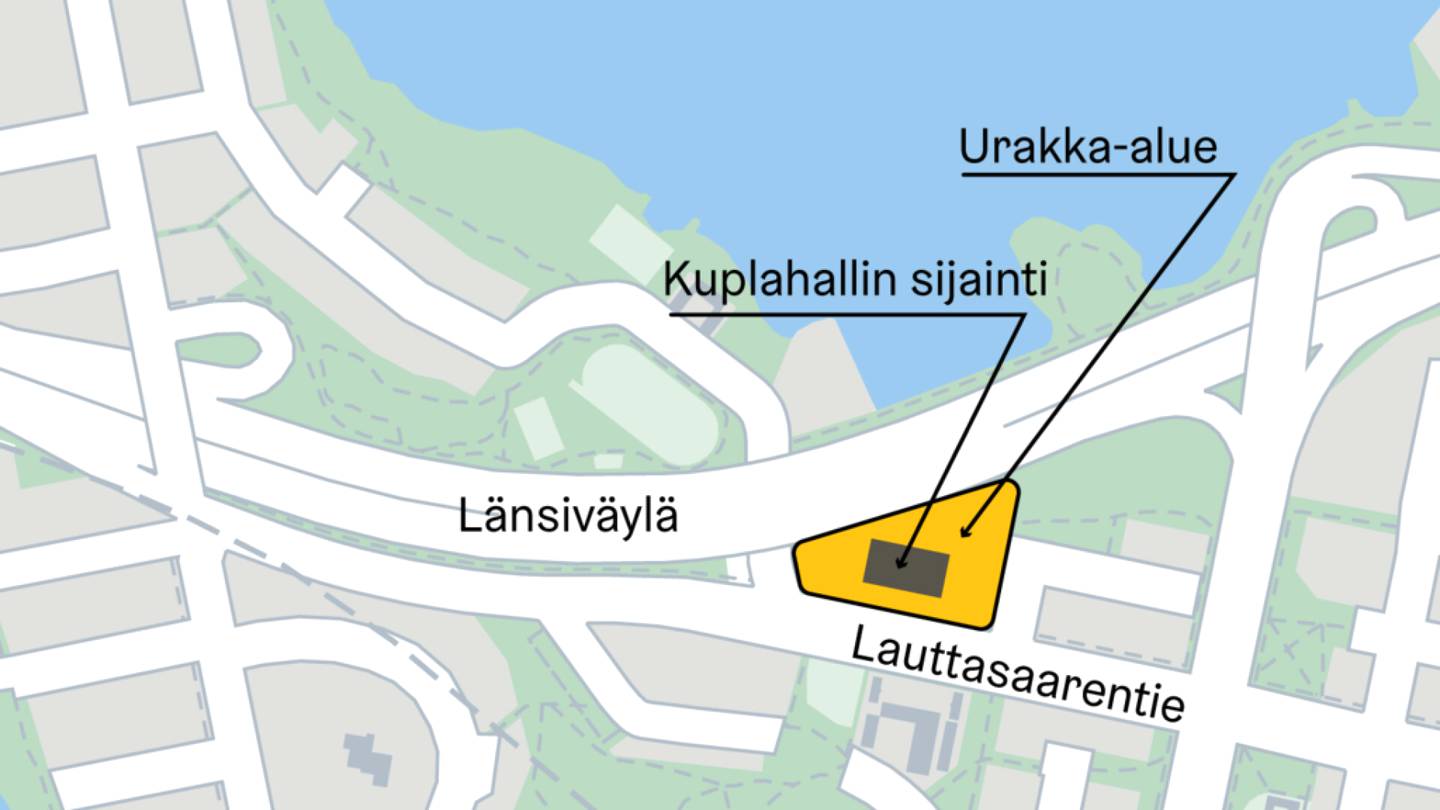 Puistot | Rakennustyöt jatkuvat Ruukinlahden­puistossa Lauttasaaressa