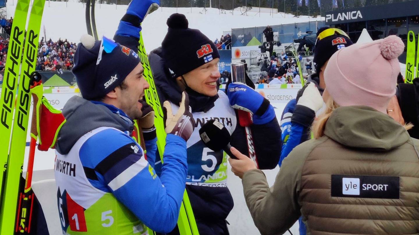 MM-hiihdot | Iivo Niskanen toi sponsorituotteen Ylen tv-kuviin – hiihtotähdellä on siihen lupa