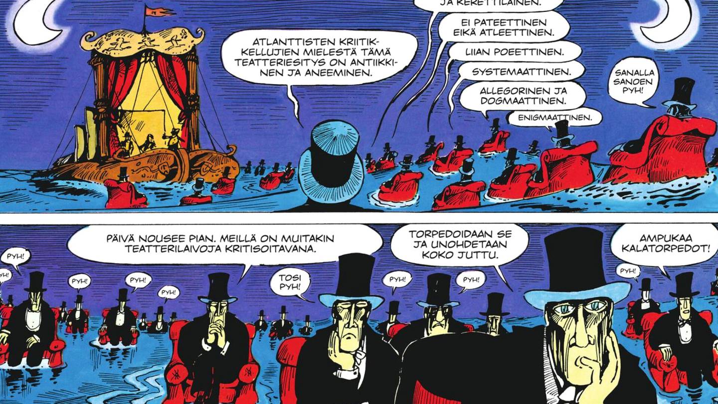 Sarjakuva-arvostelu | Surrealistisen sarjakuvan mestariteos jatkuu suomeksi 30 vuoden tauon jälkeen