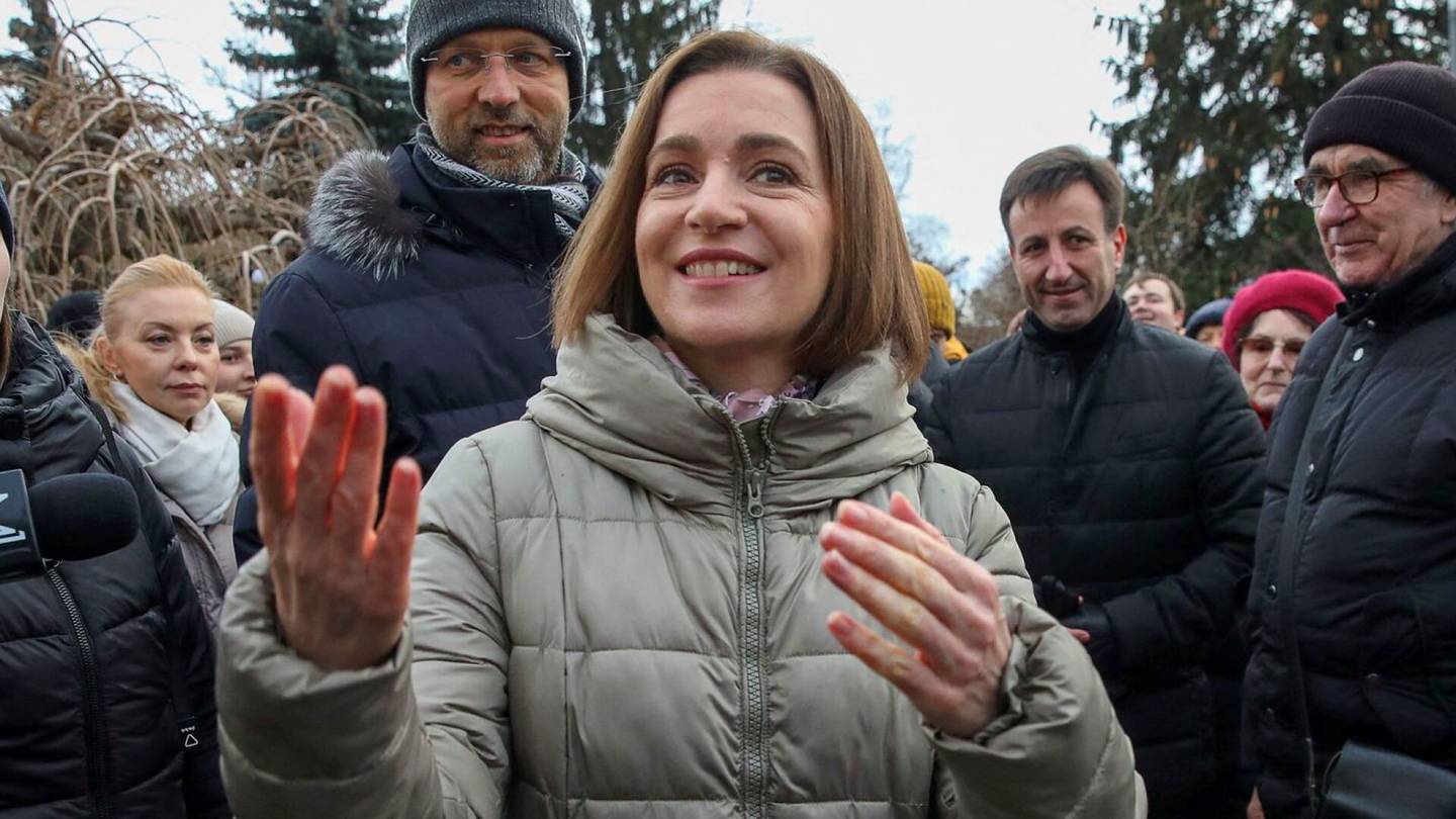 Moldova | EU-mielinen presidentti Maia Sandu hakee toiselle kaudelle