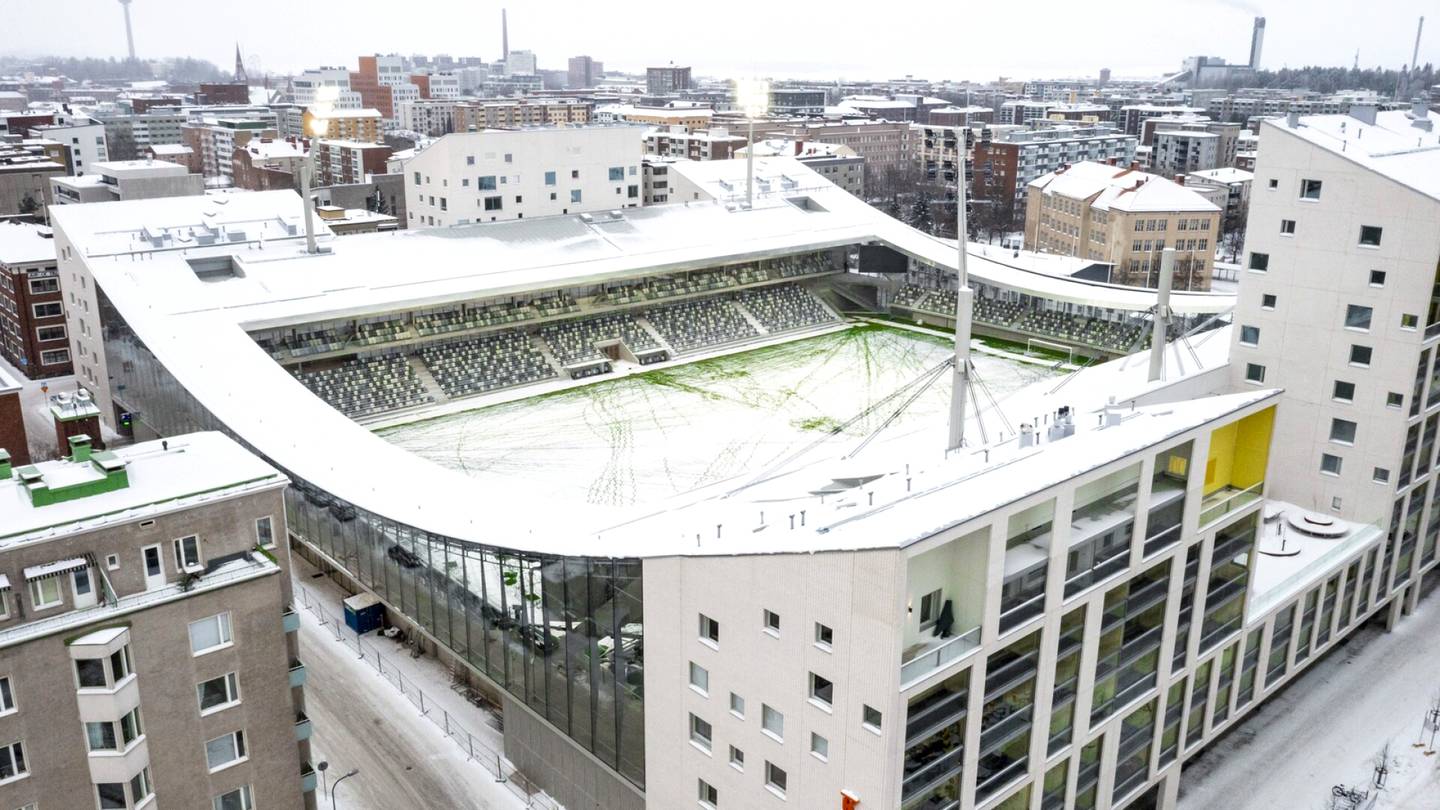 Jalkapallo | Suomen upein jalkapallo­stadion valmistui Tampereelle – tältä se näyttää