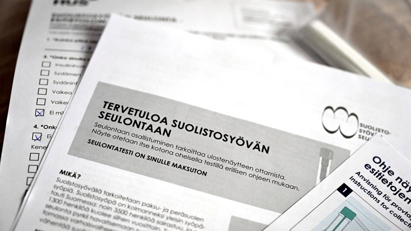 Sairaudet | Suolisto­syövän riski kasvaa Suomessa etenkin alle 50-vuotiailla