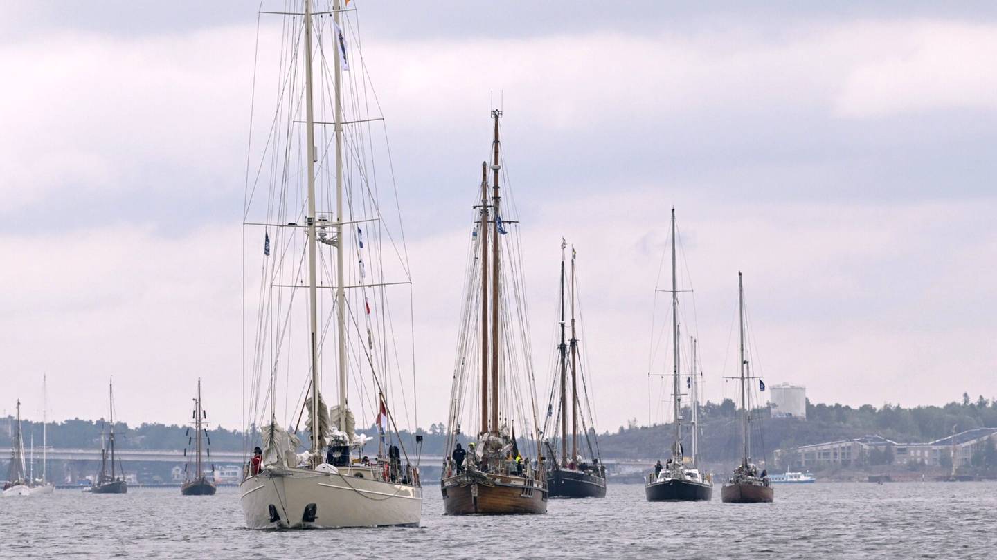 Laivat | Tall Ships Races -tapahtumaan osallistunut laiva ajoi karille Ahvenan­maalla