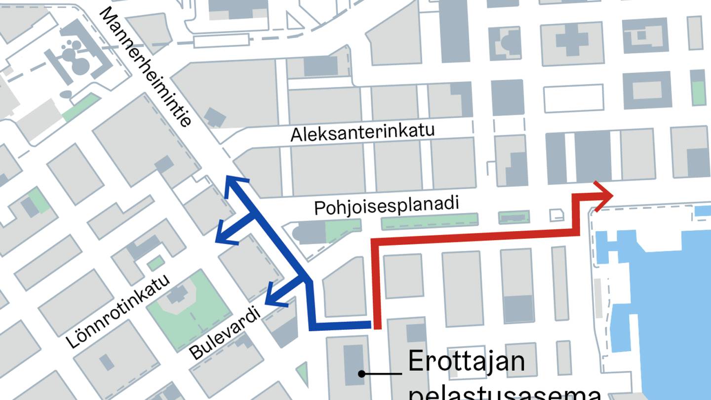 Hälytysajot | Helsingin keskustan liikennejärjestelyt hidastivat hälytysajoneuvoja huolestuttavasti – Nyt ongelmaa ratkotaan valojärjestelyin