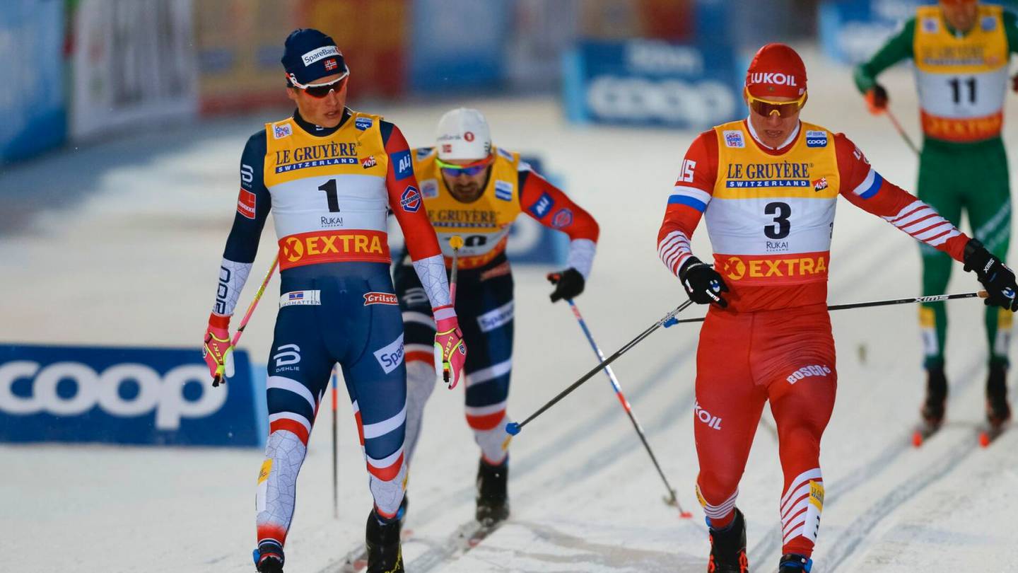 Hiihto | Norjan hiihtotähti Klǣbo tyrmäsi venäläisten osallistumisen maailman­cupiin, Bolšunov piti kommenttia inhottavana