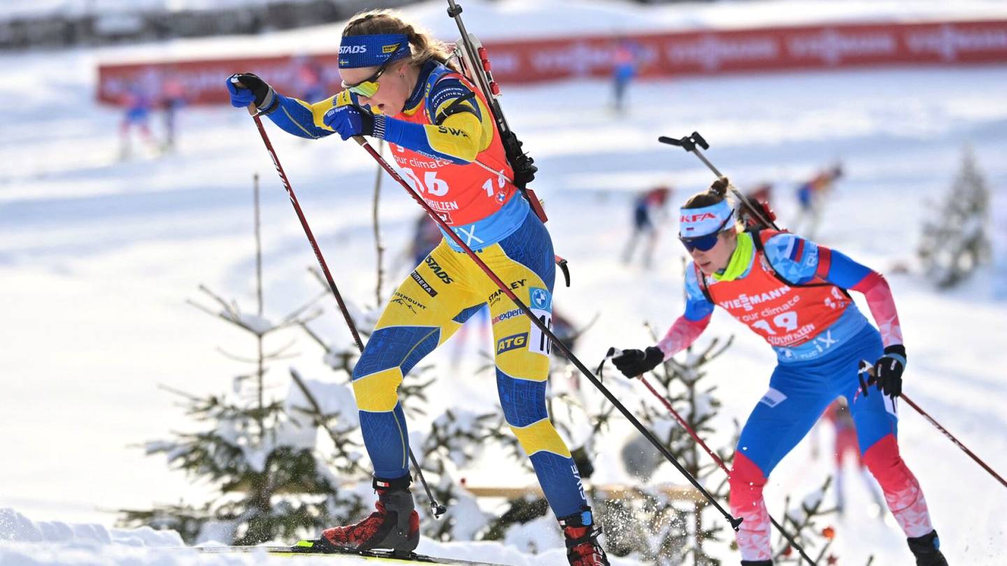 Ampumahiihto | Sprinttihiihdon olympiavoittajaa Stina Nilssonia spekuloidaan jo ampumahiihtäjänä Pekingin kisoihin