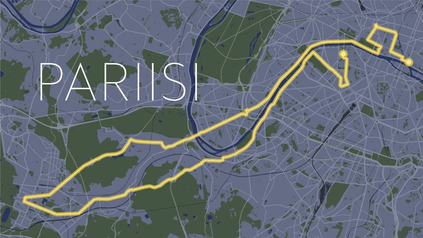 Olympialaiset | Video näyttää, miten Pariisi onnistuu yllättämään maratonreitillään