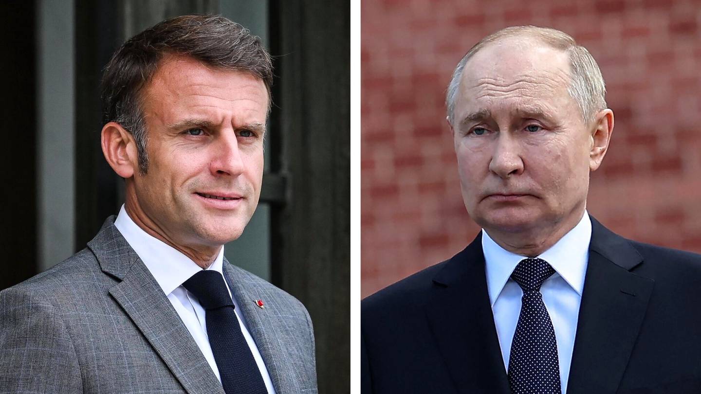Ranska | Macron: Olen valmis vuoropuheluun Putinin kanssa