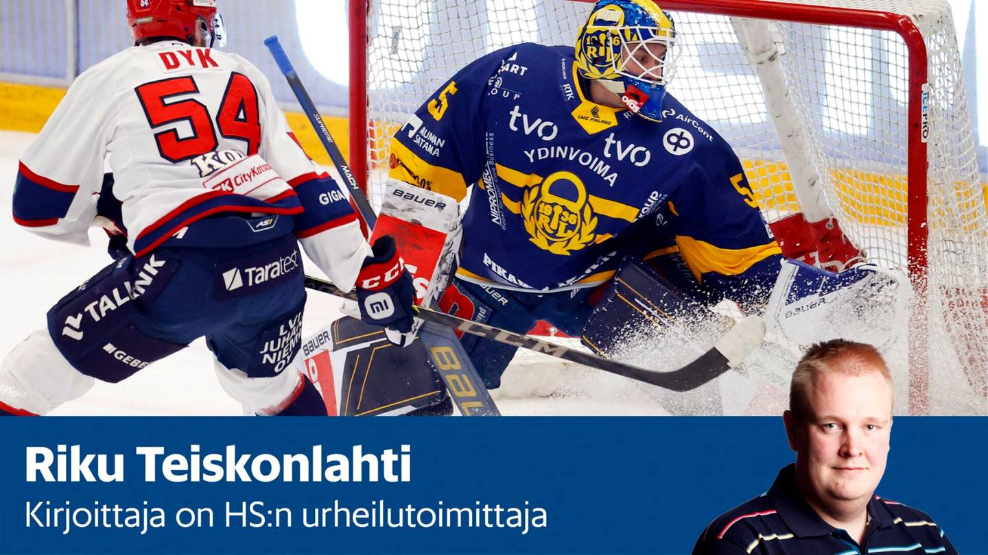 Kommentti | Lukko lyö päätänsä Roope Taposeen – maali­vahti­peli on kääntämässä sarjaa HIFK:lle