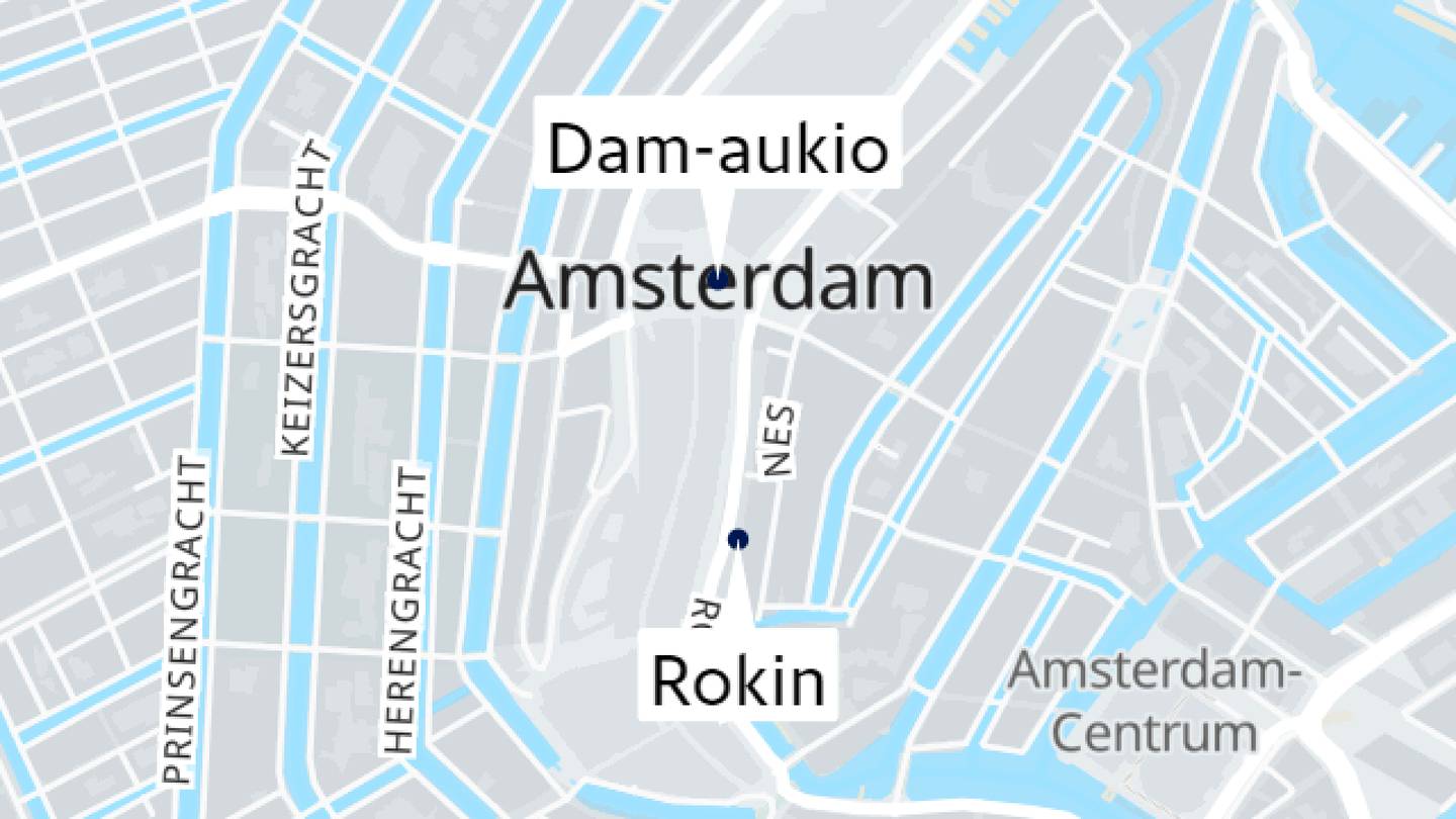 Hollanti | Amsterdamin keskustassa oli laaja poliisi­operaatio