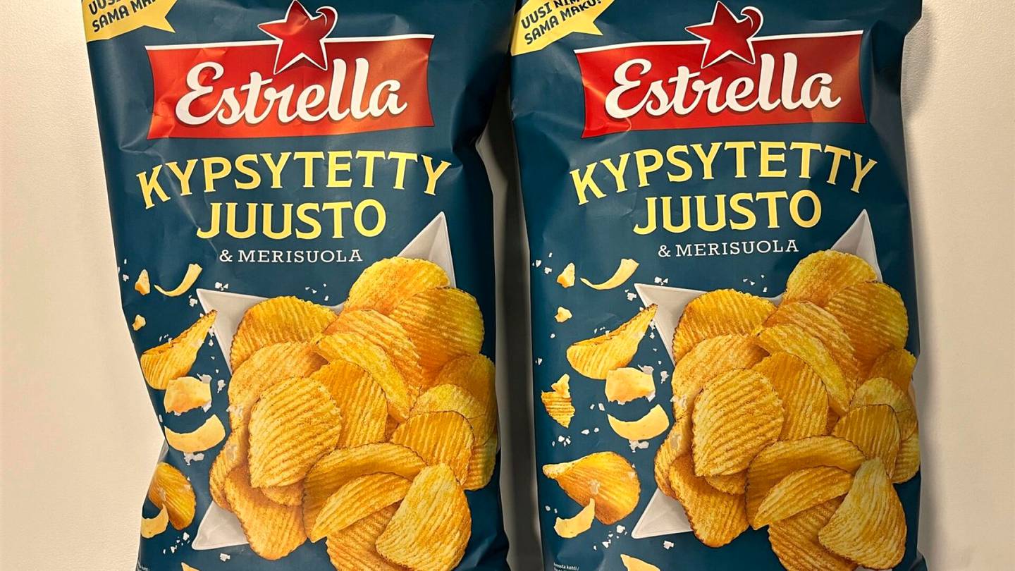 Elintarvikkeet | Italialaiset ärähtivät Suomessa myytävistä sipseistä – Estrella joutui vaihtamaan sipsien nimeä