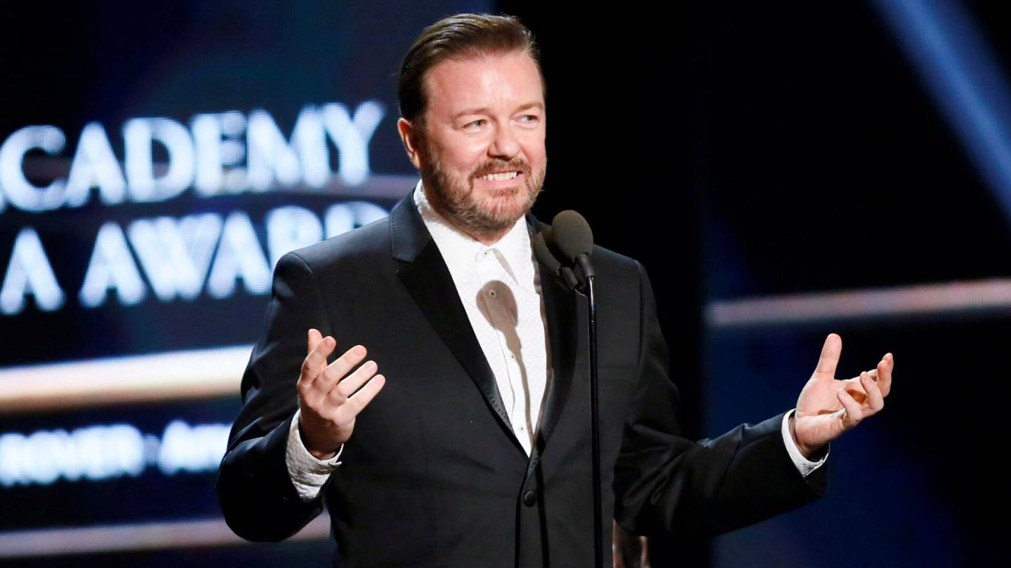 HS Helsinki | Koomikko Ricky Gervais järjesti muumijahdin Helsingin keskustassa
