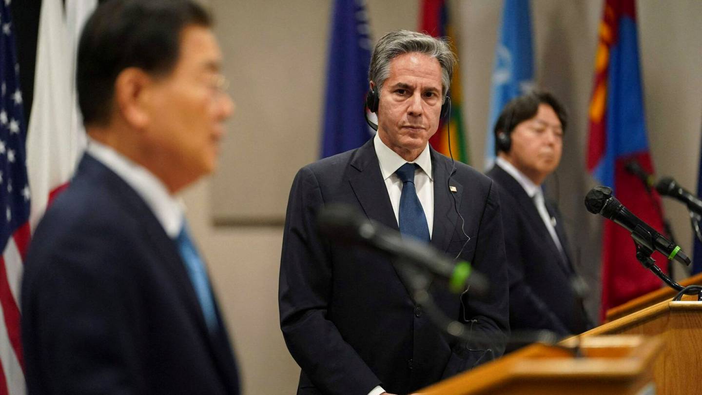 Pohjois-Korea | Yhdysvaltojen, Japanin ja Etelä-Korean ulkoministereiltä tuomio Pohjois-Korean ohjuskokeille