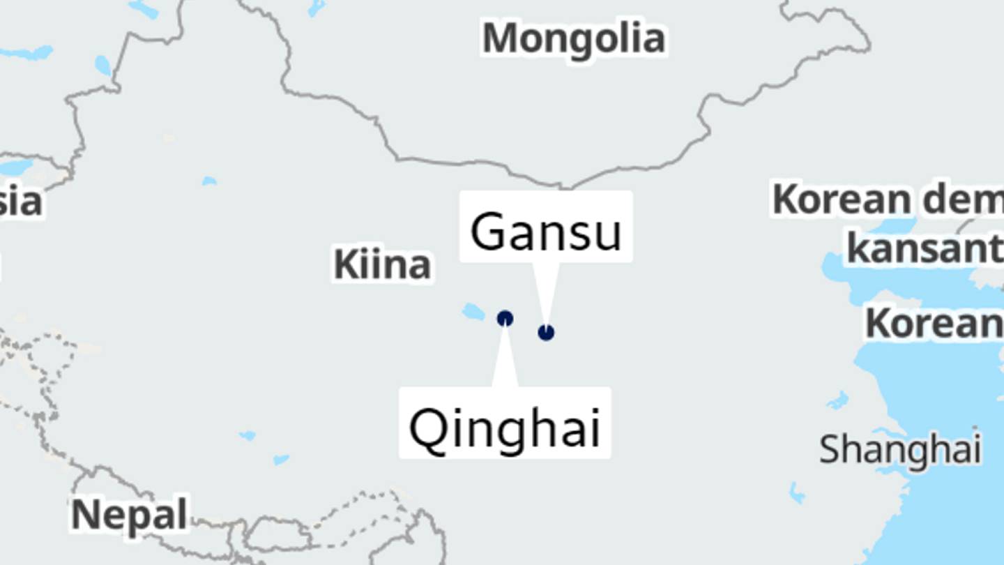Kiina | Ainakin kahdeksan kuollut maan­järistyksessä