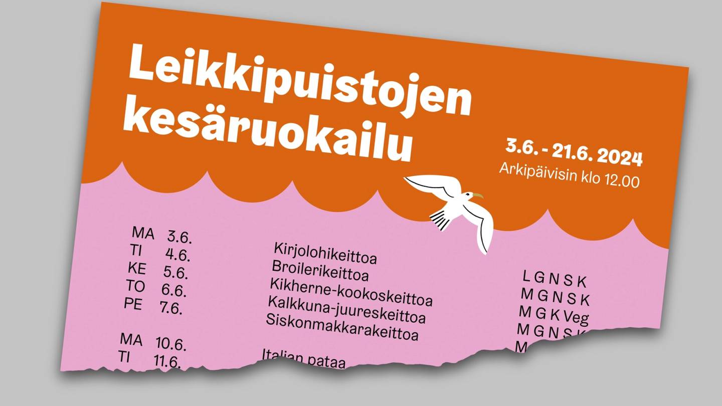 Kesä | Äiti pettyi, kun lapselle ei tarjottu kasvis­ruokaa Helsingin maksuttomassa puisto­ruokailussa