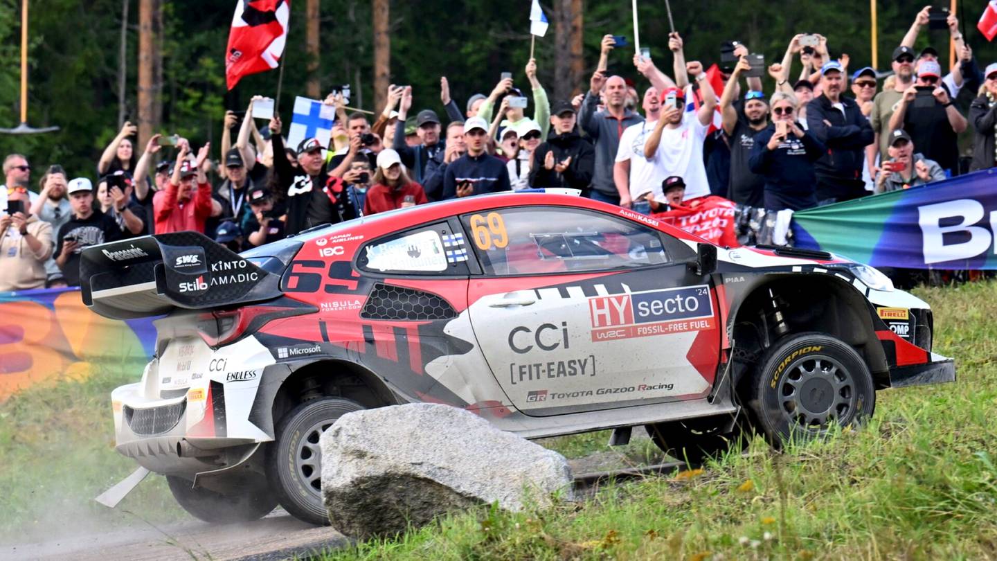 Ralli | Kalle Rovanperä ajoi ulos Suomen MM-rallissa