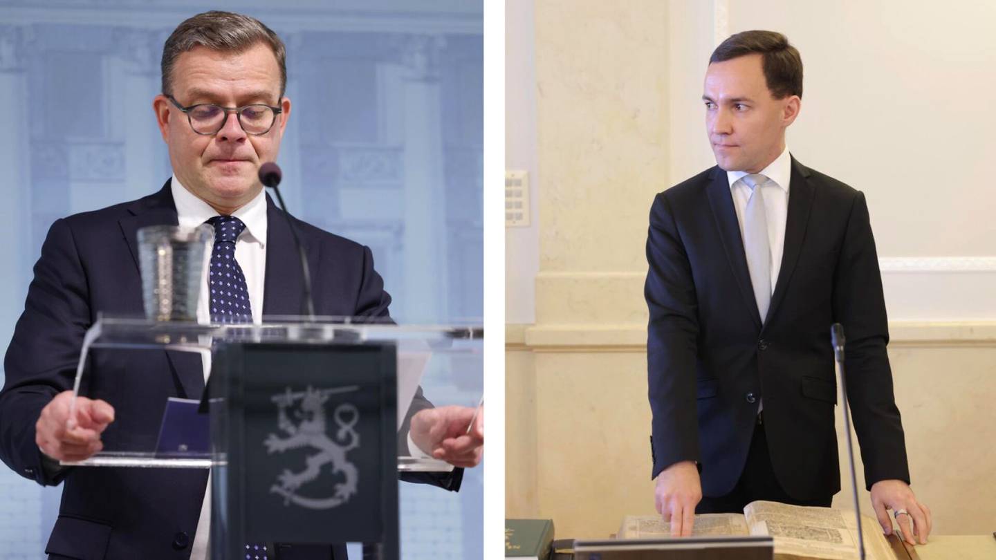 Hallitus | Wille Rydman nimitettiin elin­keino­ministeriksi – Orpo hallituksen vaikeasta alusta: ”Toivon, että painiminen jäisi vähemmälle”