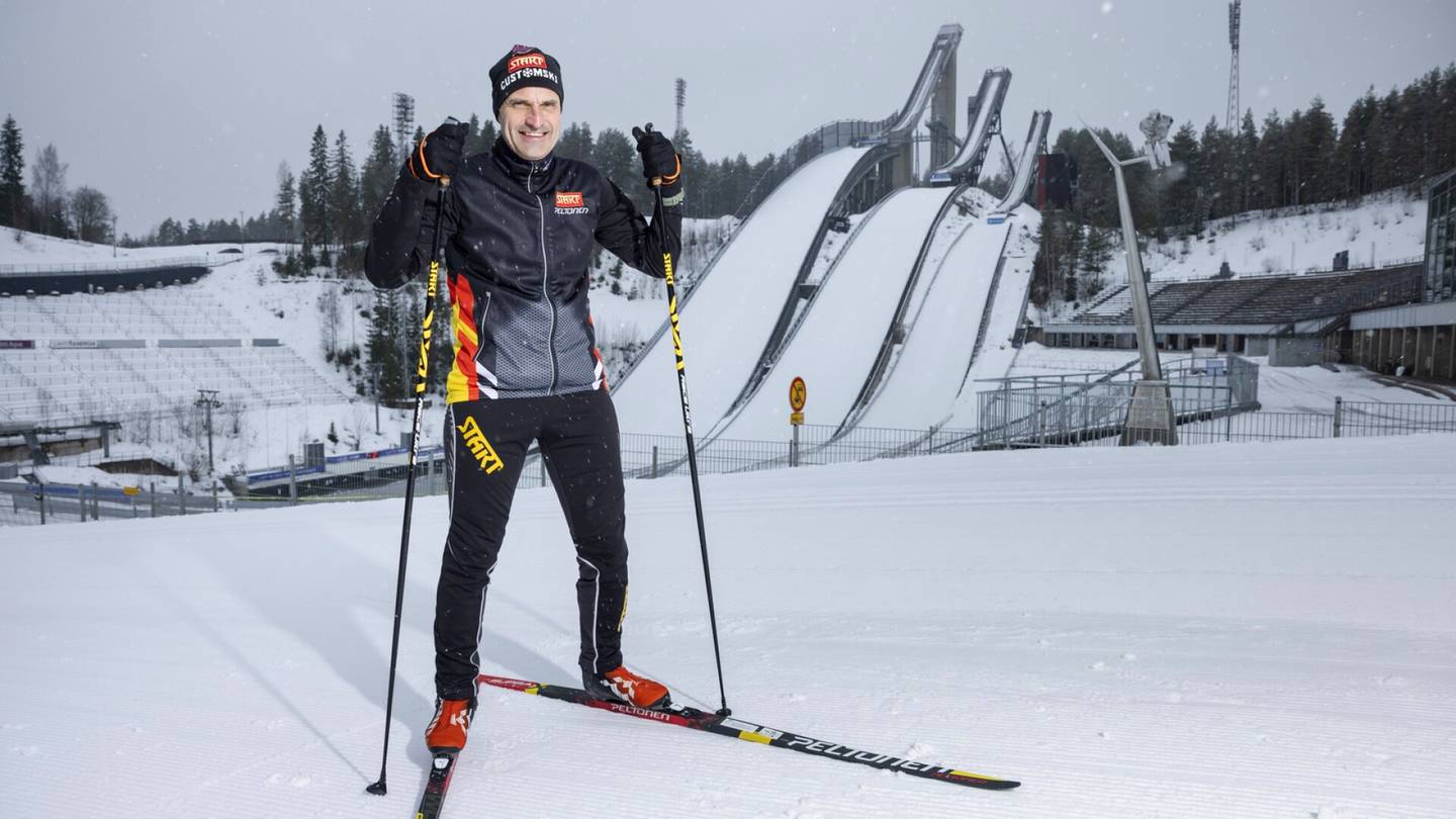 Ultrahiihto | Teemu Virtanen saa 24 tunnin ME-yritykseensä mukaan outoja hiihto­tempauksia tekevän Susanna Ylisen
