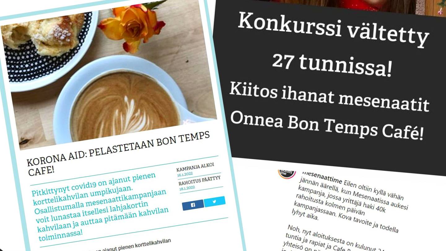 HS Helsinki | Ahdinkoon joutunut rakastettu kahvila pyysi asiakkailta apua Meilahdessa – Sitten kampanjan takaa paljastui kiusallinen epäselvyys