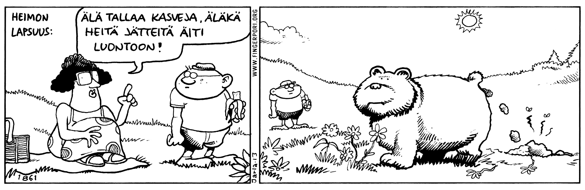 Fingerpori  - Sarjakuvat 