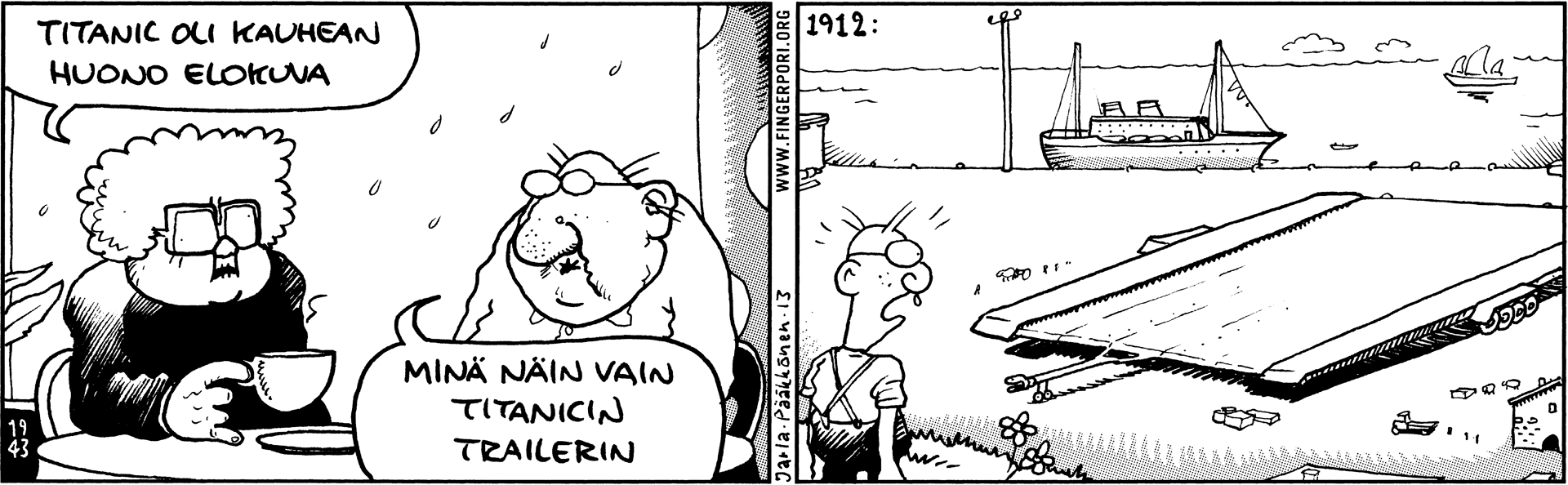 Fingerpori  - Sarjakuvat 