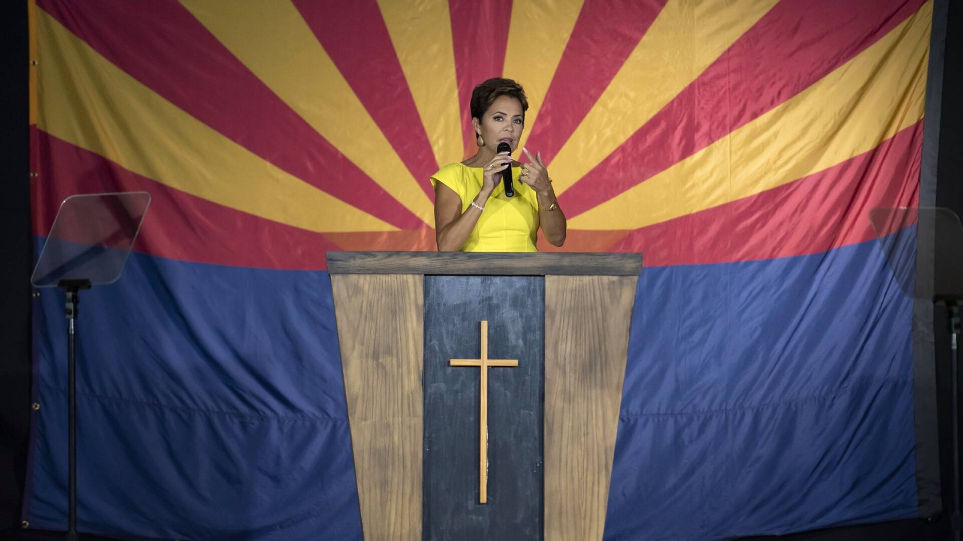 Arizonan kuvernööriehdokas Kari Lake saattaa antaa kasvot tulevaisuudessa koko republikaanipuolueelle.