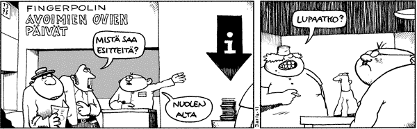 Fingerpori  - Sarjakuvat 