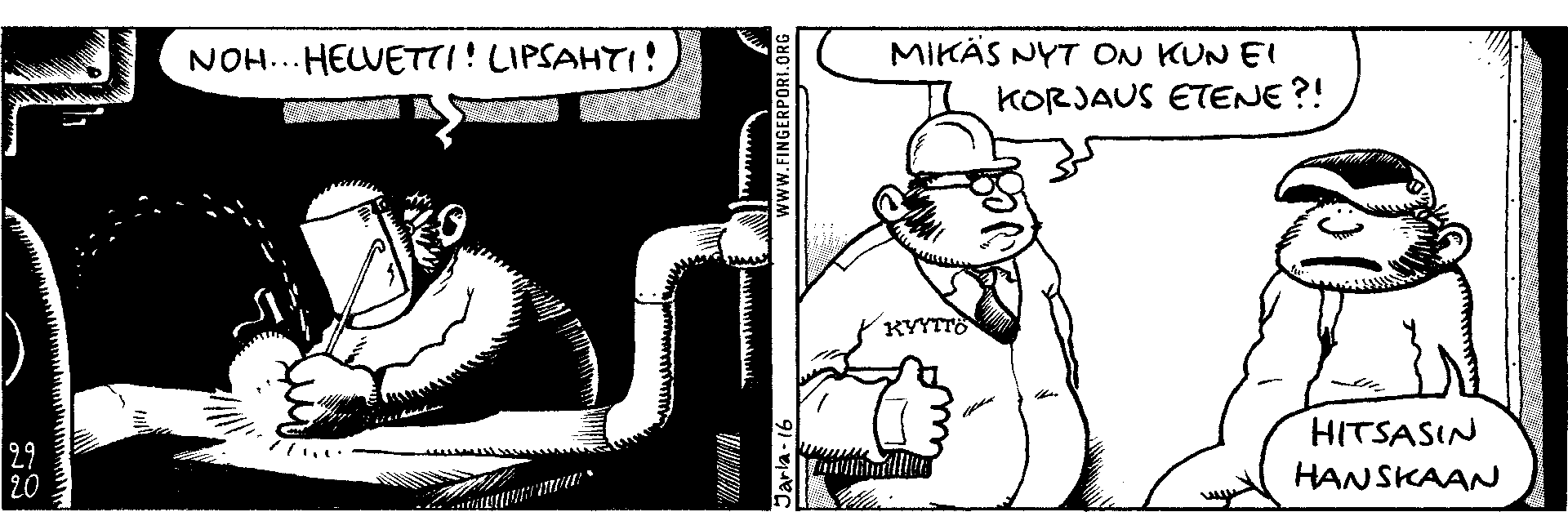 Fingerpori  - Sarjakuvat 